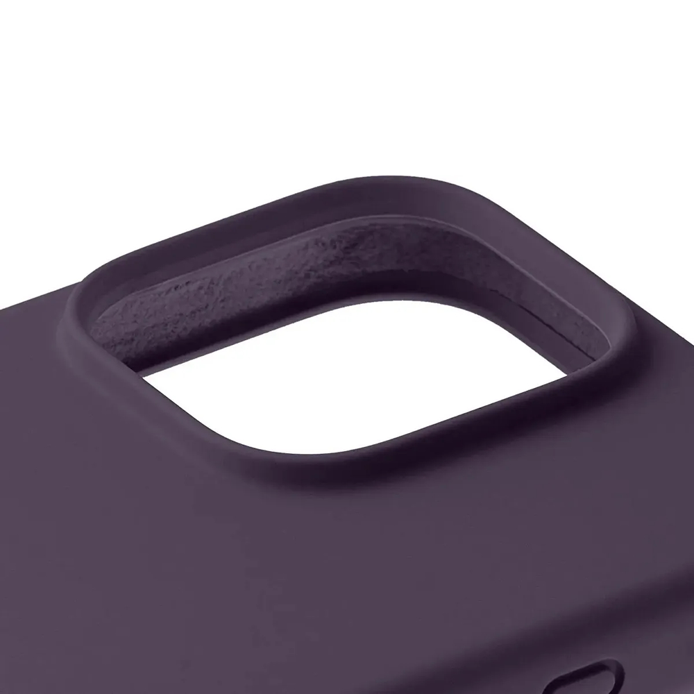 Чехол защитный uBear Touch Mag Case iPhone 16 Pro Max, софт-тач, темно-фиолетов